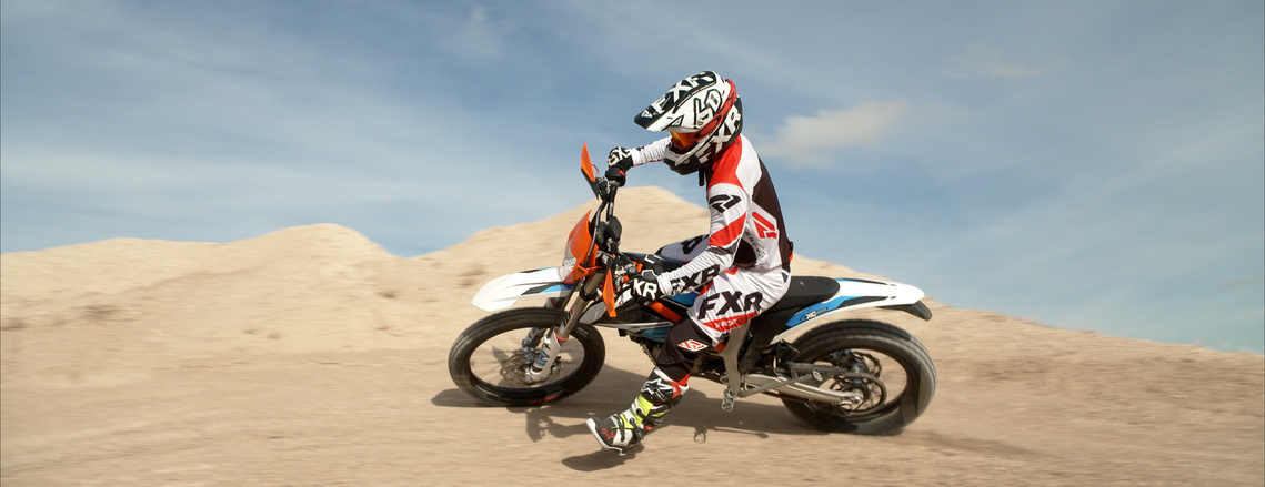 Electric dirt bike Main Draw OHV Sony FX9