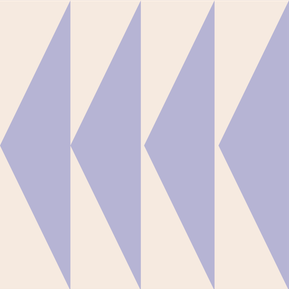 Purple arrow pattern on an off-white background.