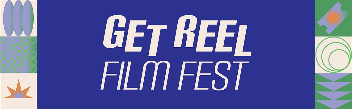 A dark purple-blue header with the white logo branding for 