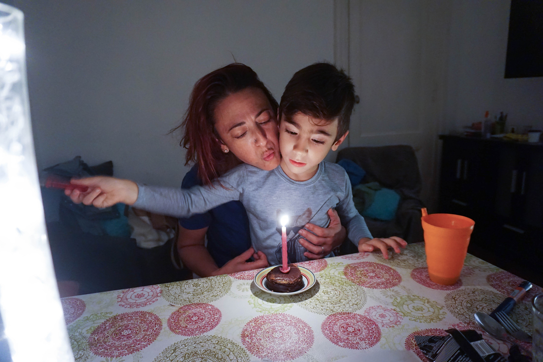 Mariana celebrates her birthday on March 31, 2021 in the City of Buenos Aires. There is a curfew and quarantine for Coronavirus