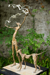 © Sophie Pigeon Artiste Sculpteur basée à Lacanau Photos © Sophie PAWLAK