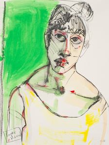 Les papiers gouaches - Sophie Pigeon Artiste Sculpteur basée à Lacanau © Sophie Pigeon