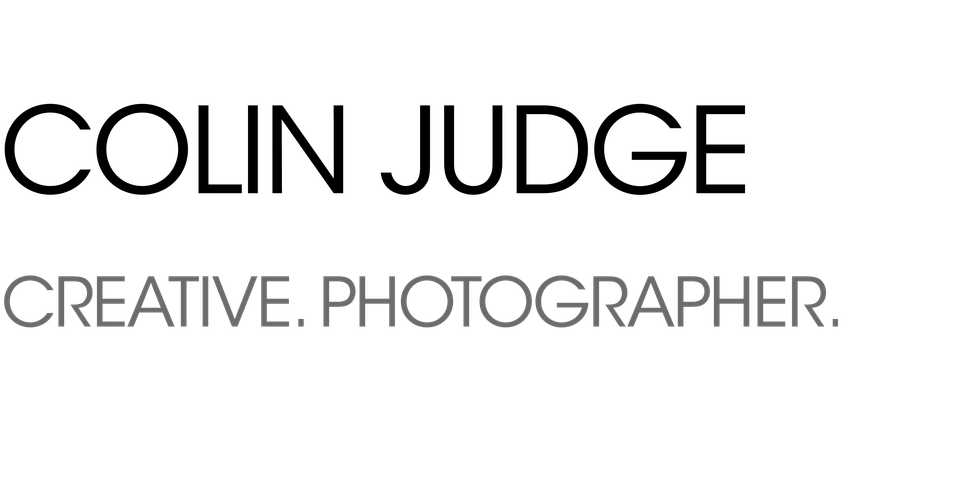 Colin Judge - Creative. Photographer.