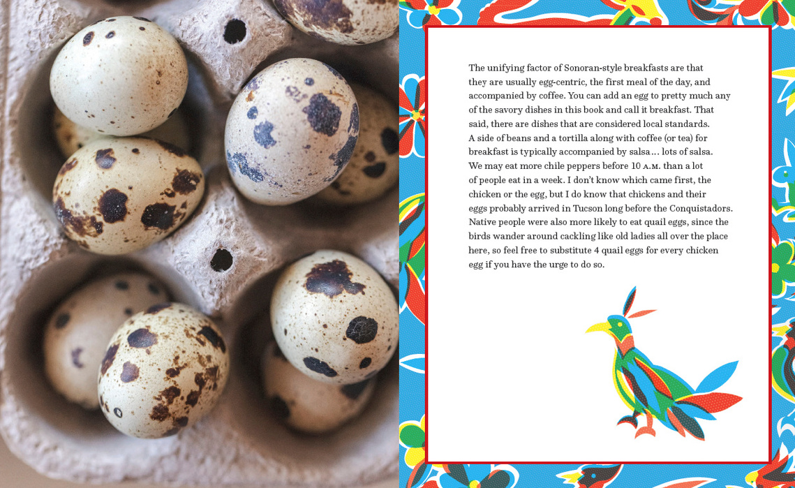 Sonoran food breakfast facts from Taste of Tucson cookbook by Jackie Alpers