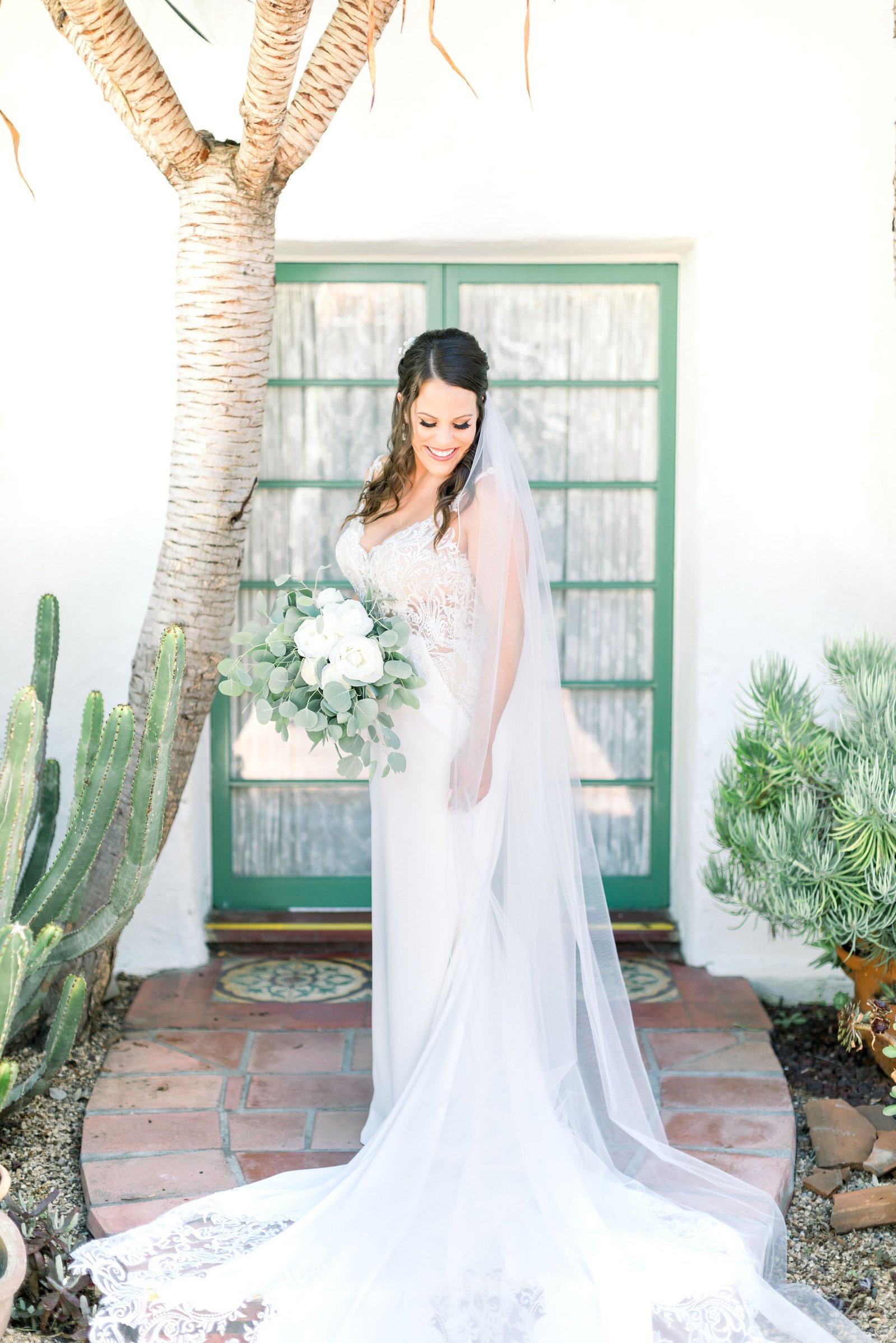 Beautiful Bride before she meets her Groom