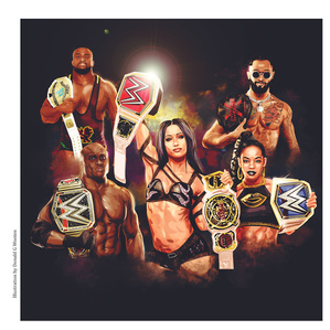 Vector, Illustration, Music, producer, Wrestling, Illustrator