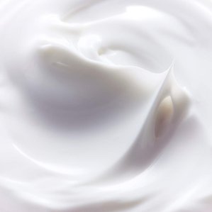 Night cream whipped to create texture and shape.