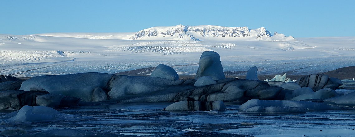 Iceland, Jokulsarlon, Vatnajokull,
