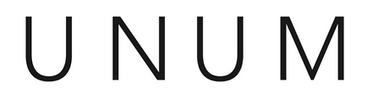 The letters UNUM in bold, block shape form Unum's logo image.