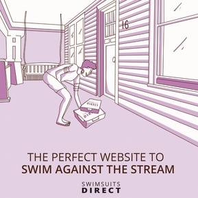 No More Waiting! Online Swimsuit Order Arrives at Her Doorstep