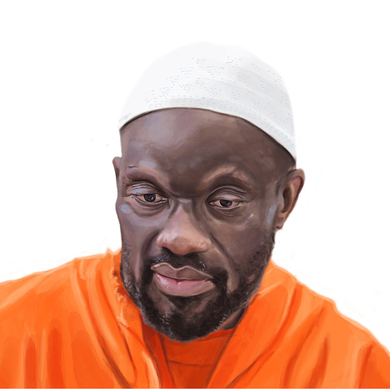 Detailed Realistic Portrait of a Black Man in Cap – Custom Illustration for a Feature in the Toronto Star.