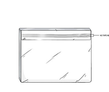 Final product illustration of a perfectly fitted mattress cover. Used as a storyboard for product sales.