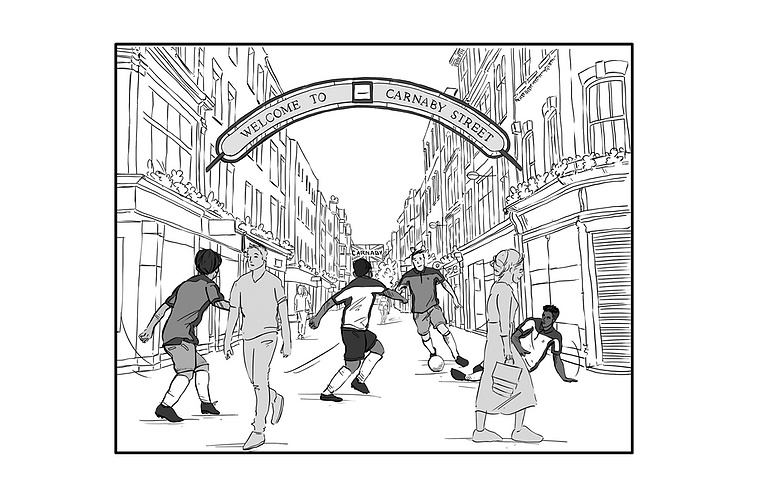 Fashion and apparel illustration service for storyboards, creating engaging and linear narratives that sell concepts, emotions, and products for advertising and marketing campaigns.