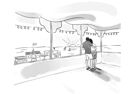 A minimalist black and white illustration, perfect for chapter illustrations in published books. This clean and uncluttered style effectively conveys messages and enhances storytelling, ideal for modern editorial content.