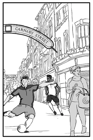 Ben Sherman Style in Focus: Detailed Illustration Showcases Latest Men's Fashion