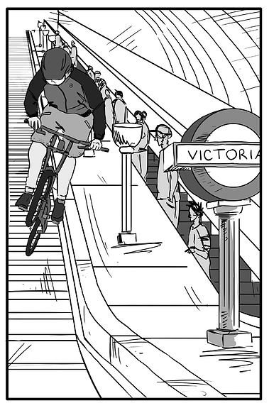 Inner City Rider: BMX Star in Ben Sherman's Latest Tears Up Victoria Station
