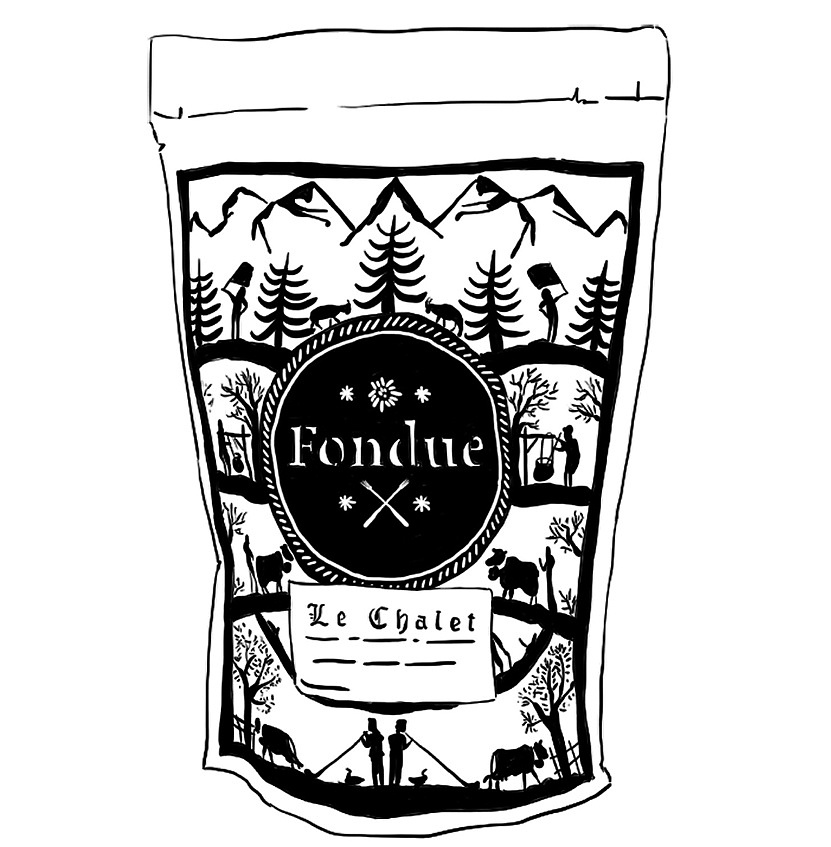 Stand Out from the Crowd: Black & White Packaging Design for a Unique and Memorable In-House Brand Identity
