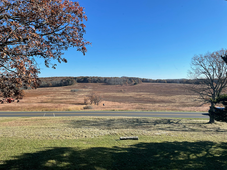 View of Big Meadow from the Harry S Byrd visitor center