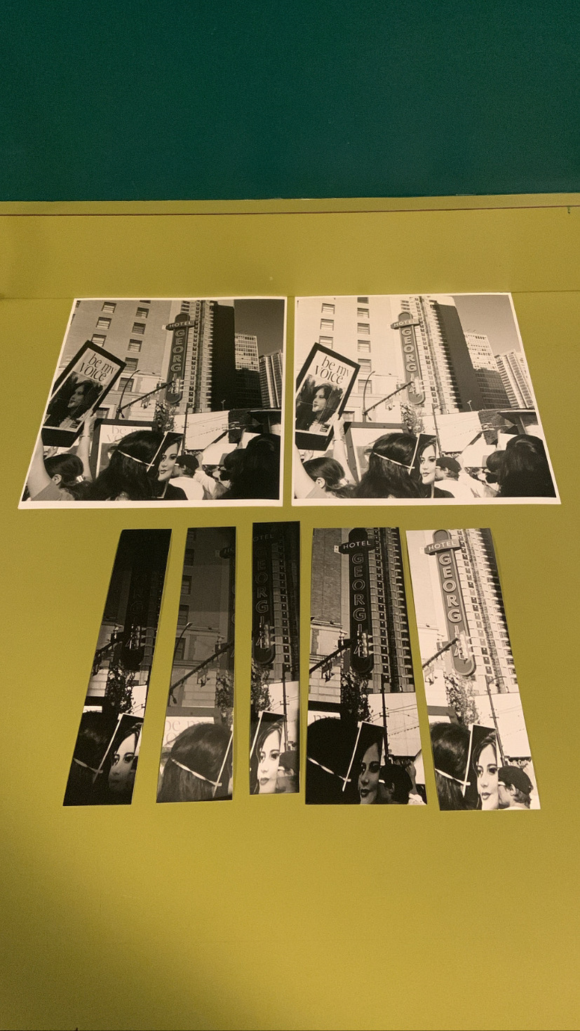 My first darkroom print that I made by myself