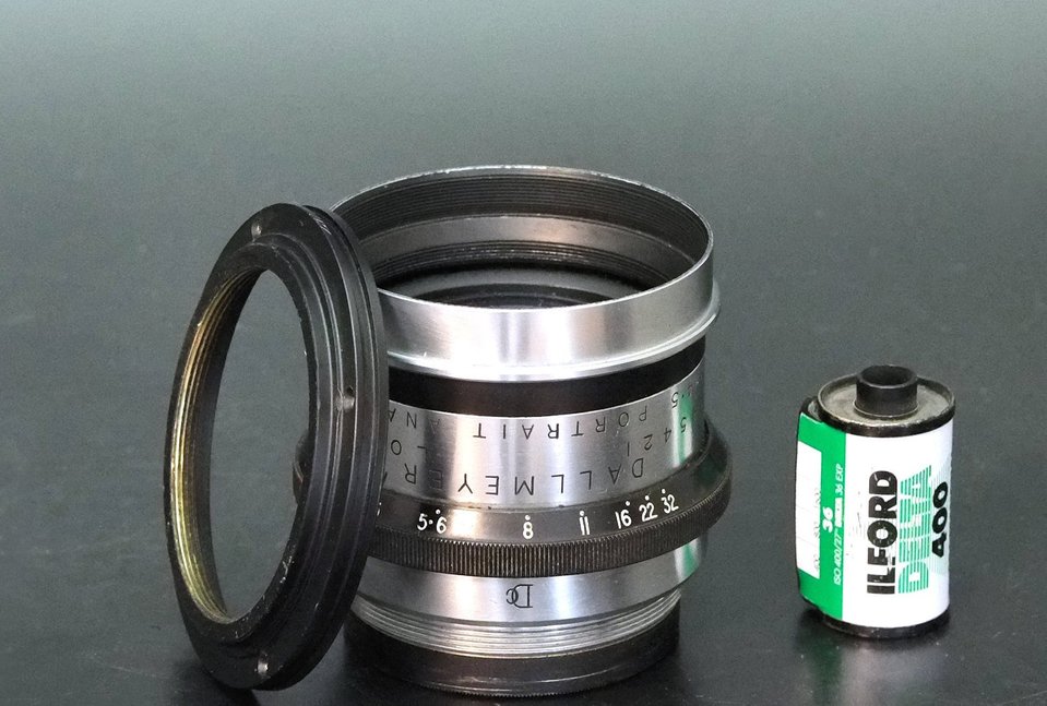 正規品 Dallmeyer Portrait Anastigmat 250mm F4.5 - wetplatedreams レンズ(単焦点)