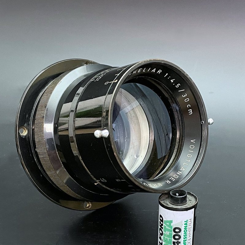 本当に信頼出来る店 Heliar Universal Voigtländer 300mm wetplatedreams - F4.5 大判、中判カメラ用