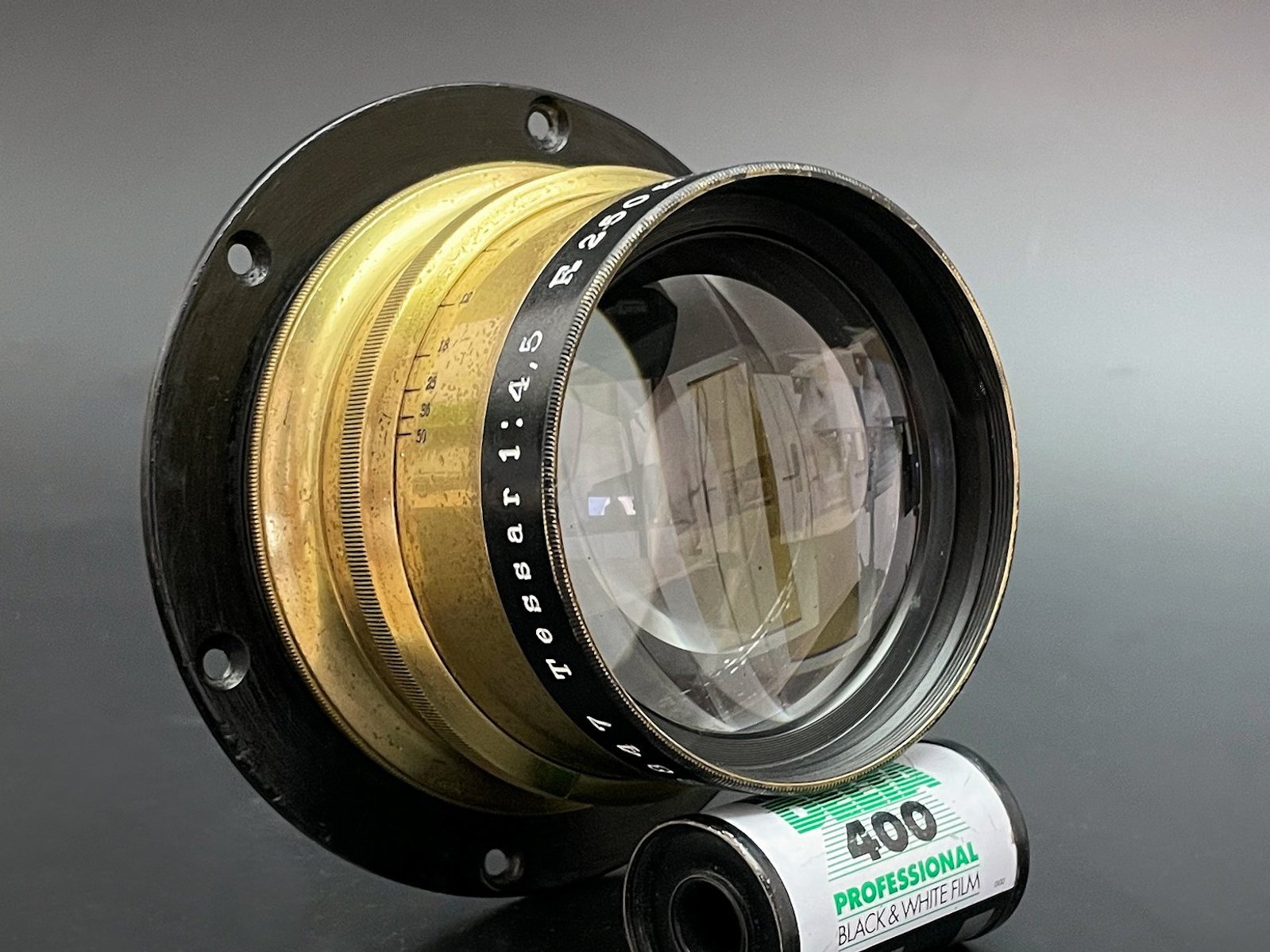 Carl Zeiss Tessar 250mm F4.5 (early version) - wetplatedreams Carl Zeiss Tessar 250mm F4.5 (early version) - wetplatedreams