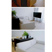 text editing and website building for interior design service