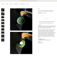 product description, e-commerce content, showroom setup, photo and video for Kurieto tableware