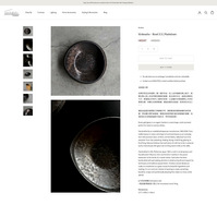 product description, e-commerce content, showroom setup, photo and video for Kurieto tableware