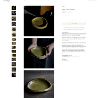 product description, e-commerce content, showroom setup, photo and video for Kurieto tableware