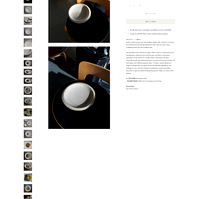 product description, e-commerce content, showroom setup, photo and video for Kurieto tableware