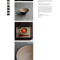 product description, e-commerce content, showroom setup, photo and video for Kurieto tableware