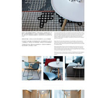 text editing and website building for interior design service