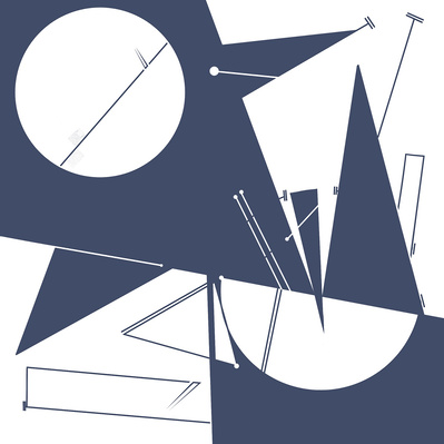 912 | intuitive sketch | abstract, geometry | 2048 x 2048 px | procreate | 23.04.2023