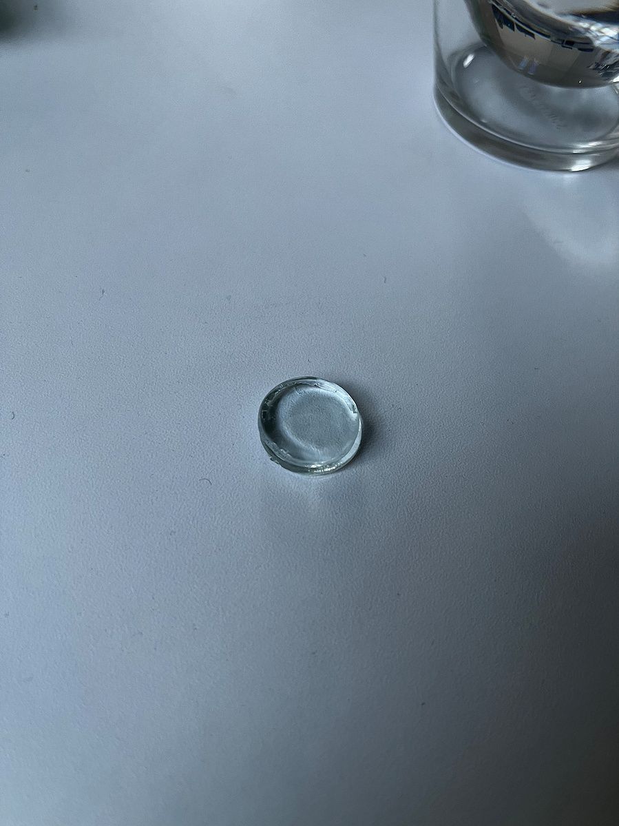 12.1.201 | 3mm float glass, drilling machine, grinder, plaster, fibre paper, kiln, water | 09.02.2023 | doryeek