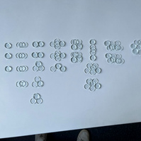 12.1.2 | 3mm float glass, drilling machine, grinder, plaster, fibre paper, kiln, water | 09.02.2023 | doryeek