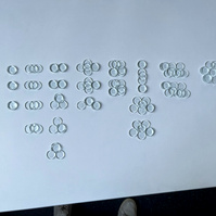 12.1.2 | 3mm float glass, drilling machine, grinder, plaster, fibre paper, kiln, water | 09.02.2023 | doryeek