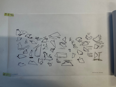 7.2 before kiln | tracing paper, pencil, pen | 30.01.2023 | doryeek