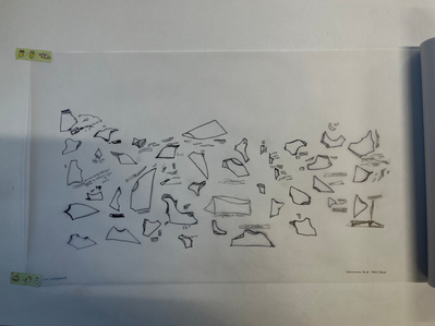 7.2 before kiln | tracing paper, pencil, pen | 30.01.2023 | doryeek