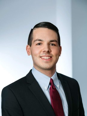 Individual corporate portrait of an employee of a law firm