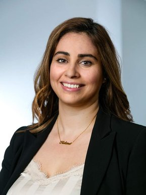 Individual corporate portrait of an employee of a law firm