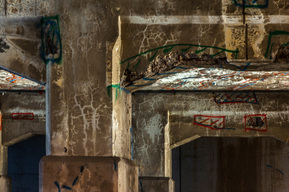 Photos architecturales d'un viaduc situé boulevard St-Joseph à Montréal