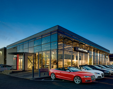 Audi car dealership in Ville St-Laurent