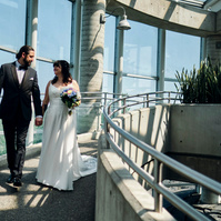 Science North Sudbury wedding venue architecture