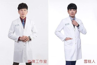 醫美醫師男醫師形象照對照圖藍色襯衫打領帶台北攝影棚