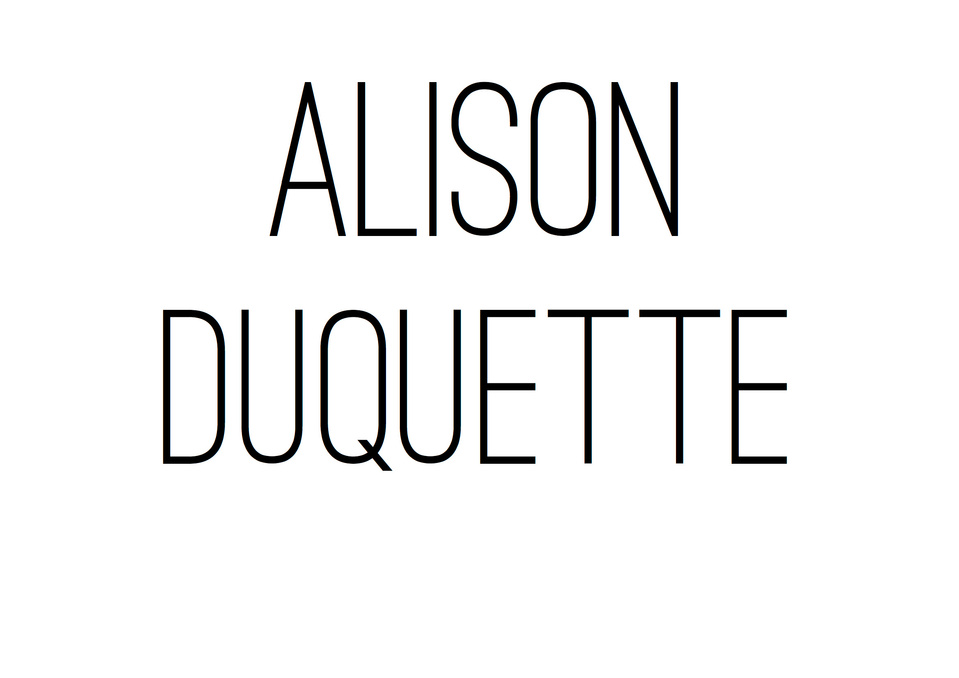 ALISON DUQUETTE
