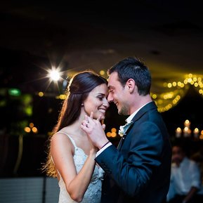Couple's first dance at Melbourne Wedding Photo shoot