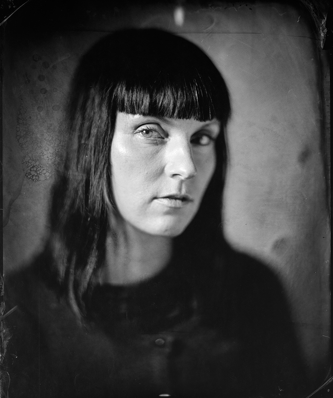 Lindy Fay Hella, Wardruna, wet plate collodion portraits, Bergen Kunsthall, Bergen black metal, black metal, Raina Vlaskovska, Райна Власковска, analogue photography, large format photography, 8X10, exhibition, portraits on glass