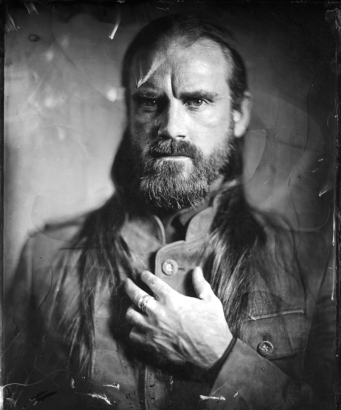 Ørjan Stedjeberg, Hoest, Taake, wet plate collodion portraits, Bergen Kunsthall, Bergen black metal, black metal, Hoest, Taake, Raina Vlaskovska, Райна Власковска,  analogue photography, large format photography, 8X10