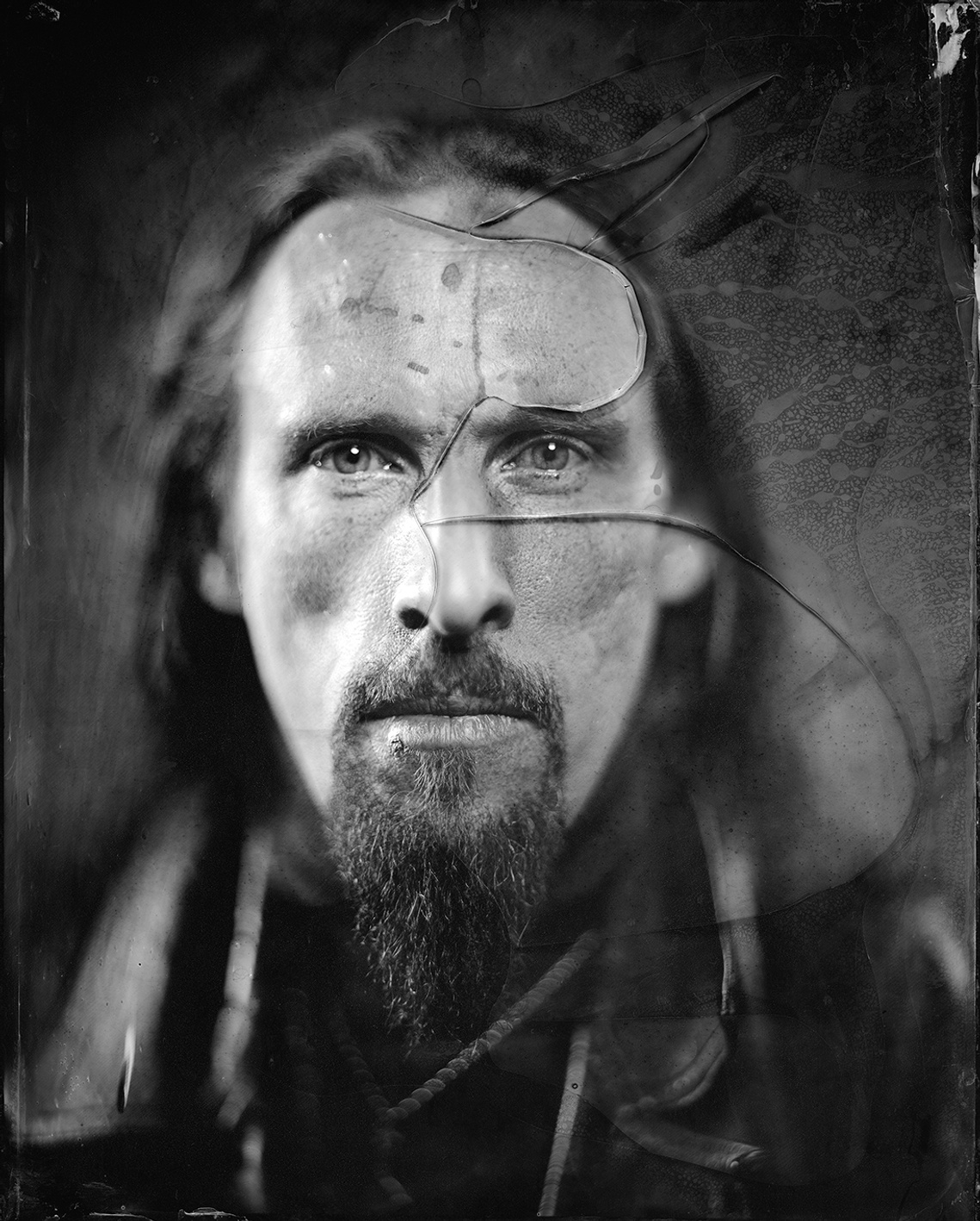 Kristian Espedal, Gaahl, wet plate collodion portraits, Bergen Kunsthall, Bergen black metal, black metal, Raina Vlaskovska, Райна Власковска,  analogue photography, large format photography, 8X10,  exhibition, portraits on glass